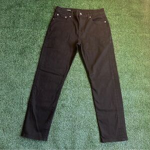 Men's Slim Black Jeans